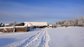 « Деревенская зима » / Западная Сибирь