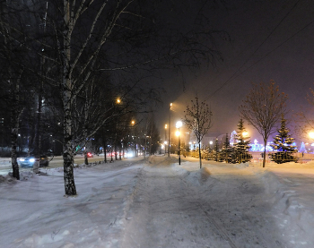 Вечер в январе / ***
