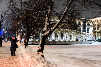 Зима в Москве. / ***