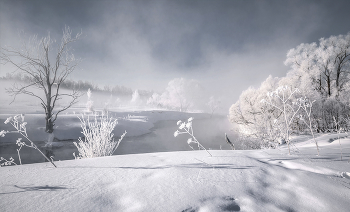 Дыхание зимы. / истра