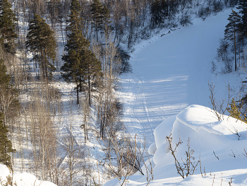 На вершине / зима