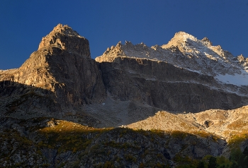 Утро в горах Кавказа / Чиринкол