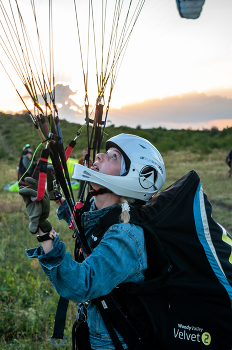 На кончиках пальцев / Полёты на параплане