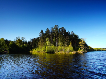Весенний Эридан . / Эриданом древние греки называли Западную Двину .