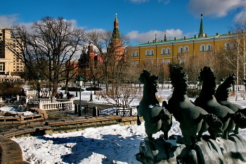 Вечереет. / Прогулки по Москве.