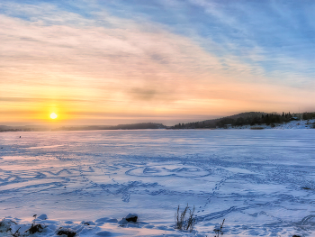 Озеро Ляппяярви. / Озеро Ляппяярви.
