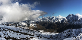 Горы. / Кавказ.