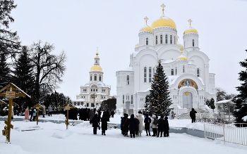 На Рождество - в Дивеево / Дивеево