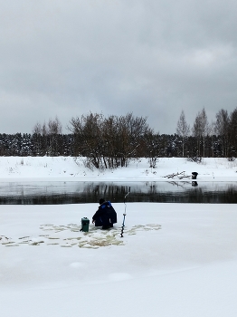 река Клязьма в Павловском Посаде (Московская область) / ***