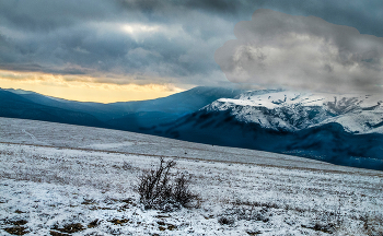 Зима в горах / Крым