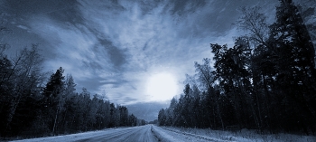 дорога к солнцу / зима