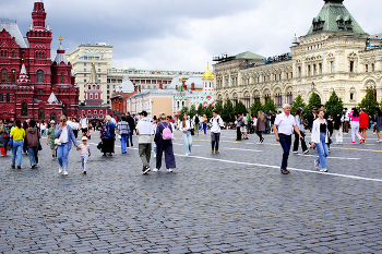 Красная площадь / Красная площадь в Москве. Июль 2024.