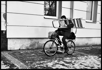 ..... "Дон Кихот " современности ..... / уличный сюжет