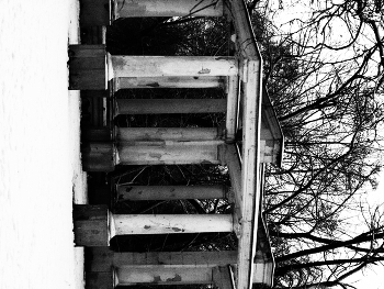 Колонны в городском саду / ***