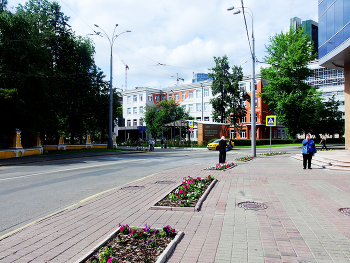 Улица Гиляровского / Улица Гиляровского в Москве. Июль 2024.
