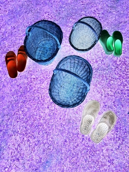 за грибами / позитивный негатив