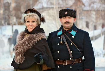 На защите... / Парк прошлых лет.