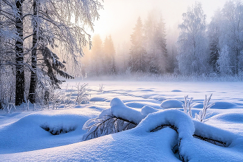 Морозный день / ....
