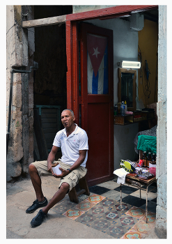 Продавец сигар / Куба. Путевые зарисовки