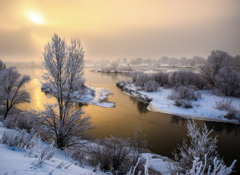Зимний вечер / Иртыш