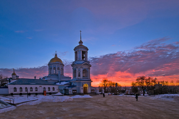 Зимний восход. / ***