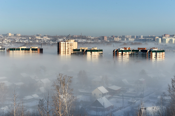 Озябший город / -42*
