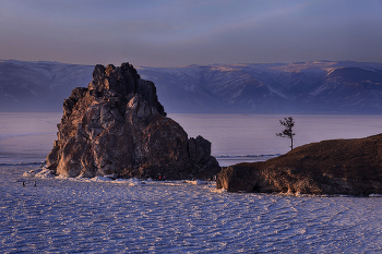 Вечером / мыс Шаманка, о.Ольхон