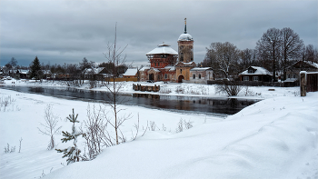 &nbsp; / Белый Омут. Николо-Столпенская пустынь.
Берег Тверцы.