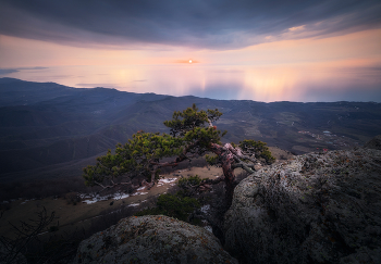 Свет Рождества на Демерджи / ЮБК. Демерджи. Республика Крым 07 января 2026