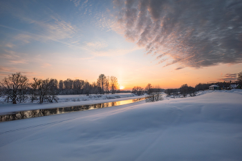 зимний закат / ***
