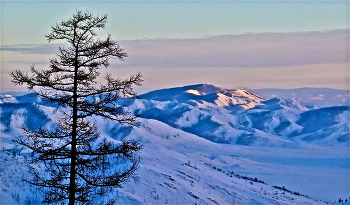 Отроги хребтов Саянских / Белогорье. Красноярский край.