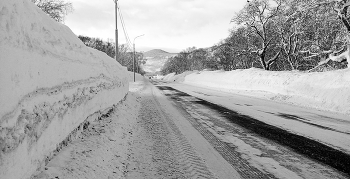 Про снег... / А снега в этом году пока немного...