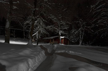 зимняя картинка / по дороге в Тарусу