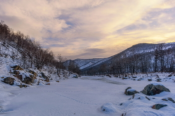 Зимнее... / Прогулки по р.Рудной, 01.23