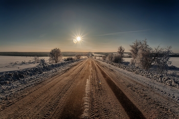 ... яркое, морозное утро на просторах Тульской области ... / ***
