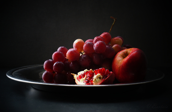 На тарелочке / Совсем простой натюрморт...