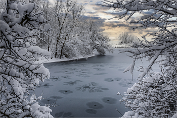 Зимние узоры / Зима