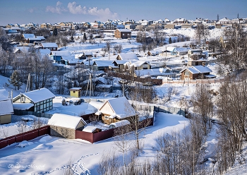 "Чудесный день. Зимняя сказка поблизости"© / зимний восторг