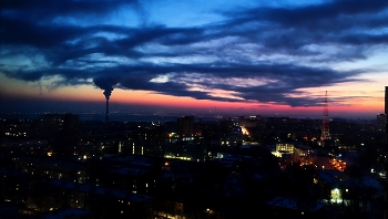 урбанистический закат / Самара