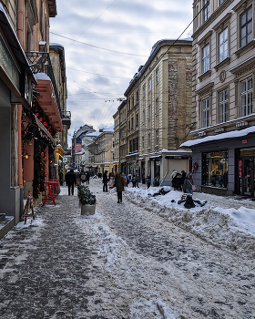 Замёрзший город / Львов, - 17
мобильная фотография