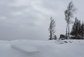 На вершине с ветром / Красноярский край