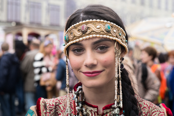 Перед выступлением / Московские зарисовки