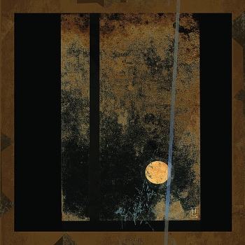 пейзаж ночной в рамке / ***