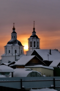На восходе. / Томская область.