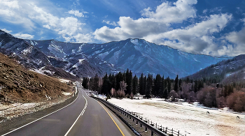 По дорогам Горного Алтая. / ***