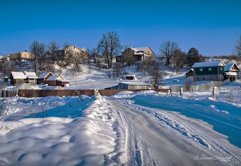 Через мост к садам© / зимнее