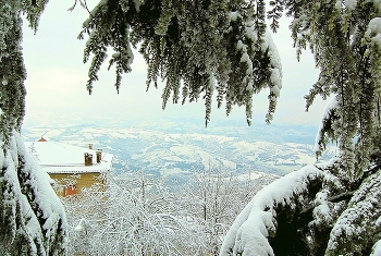 Зима установилась в Сан-Марино / Зима установилась в Сан-Марино
