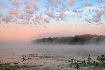 Ока. Рассвет. / ***
