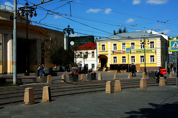 Пятницкий переулок / Пятницкий переулок в Москве. Август 2024.
