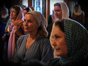 Престольный Праздник. Монастырский Скит в Сокольниках. / Прихожане. Портрет.